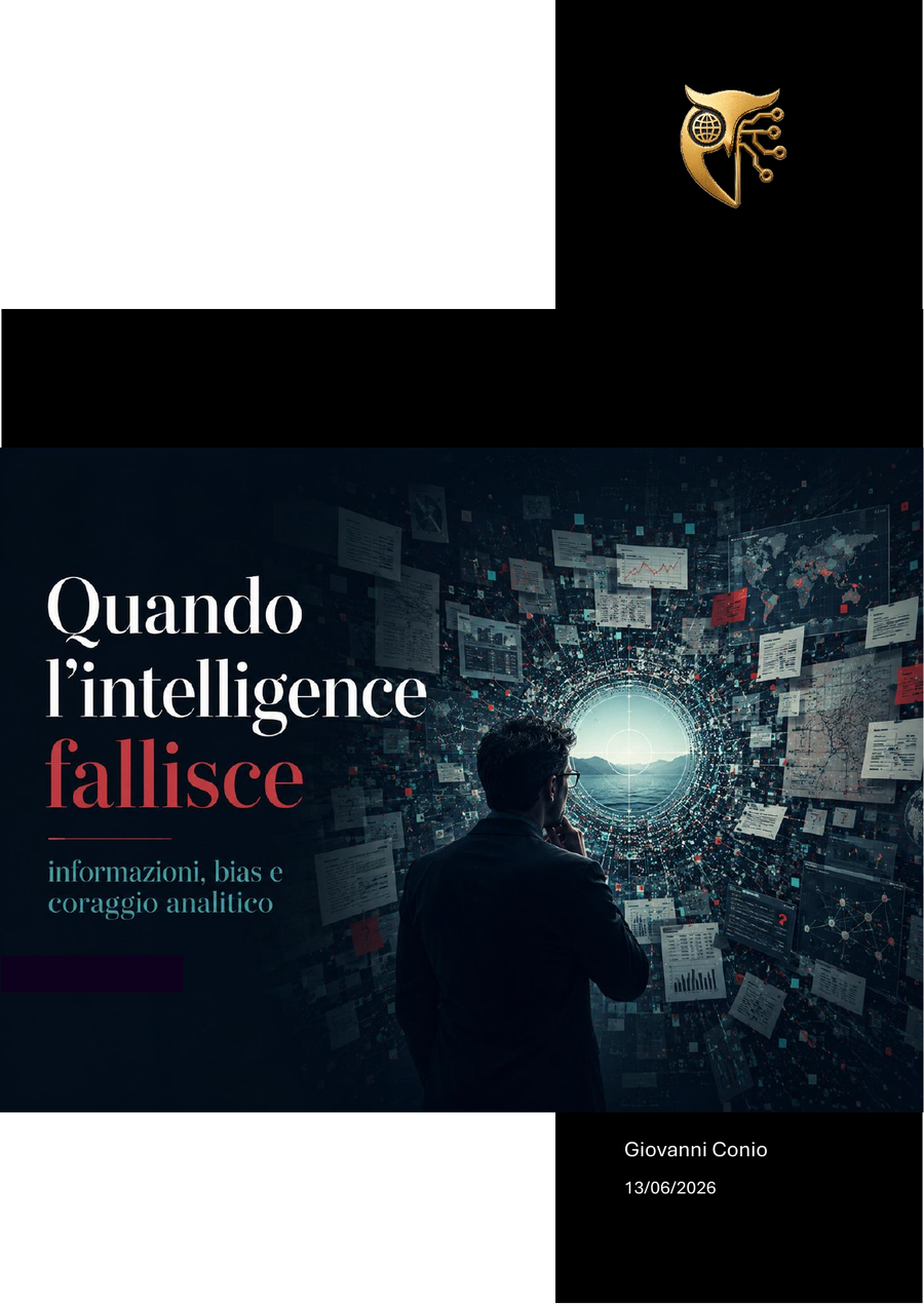 Copertina di Quando l’intelligence fallisce: informazioni, bias e coraggio analitico